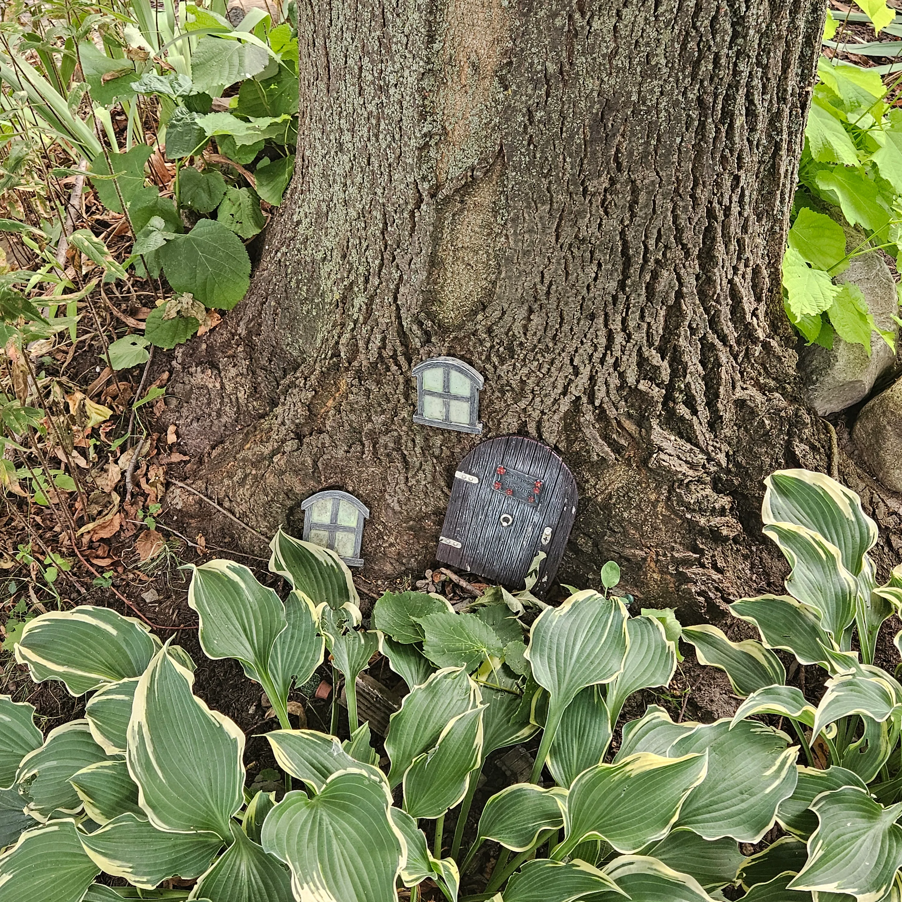 A person has a realization.